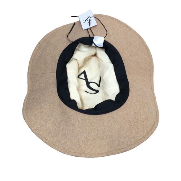 ASN The Harper Hat Womens Tan One Size Braided Floppy NWT #K - Picture 7 of 8